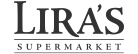 A theme logo of Lira's Supermarket